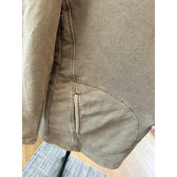 Logo Life by Lori Goldstein Muted green Hoodie XS - Picture 3 of 6